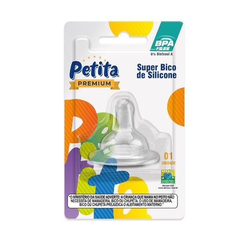 SUPER BICO DE SILICONE PARA MAMADEIRA # 4100 - PETITA
