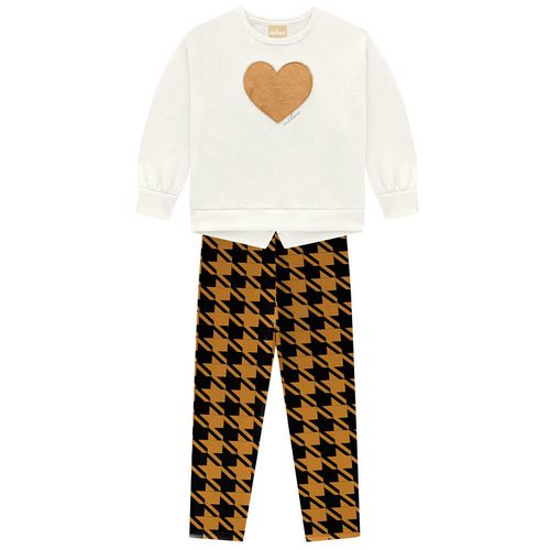 CONJUNTO INFANTIL - FEMININO  - TAMANHO 2 AO 3 # 2000136 - MILON