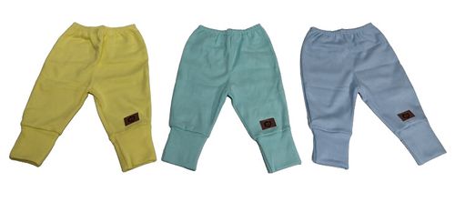 CULOTE PÉ REVERSÍVEL -  3 UNIDADES - TAMANHO RN AO G #30.005 - FAZENDO CRAÇA