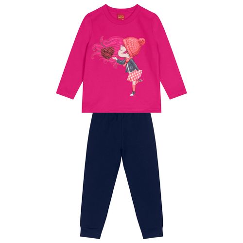CONJUNTO FEMININO - TAMANHO 2 AO 3 # 1000060 - KYLY