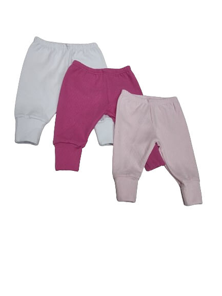 KIT CULOTE PÉ REVERSÍVEL - 3 UNIDADES - TAMANHO RN AO G # 432249 - BABY BEST