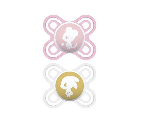 CHUPETA MAM PERFECT START 0-2 MESES  COM 2 # CH70122/2214 - MAM BEBE SAUDE