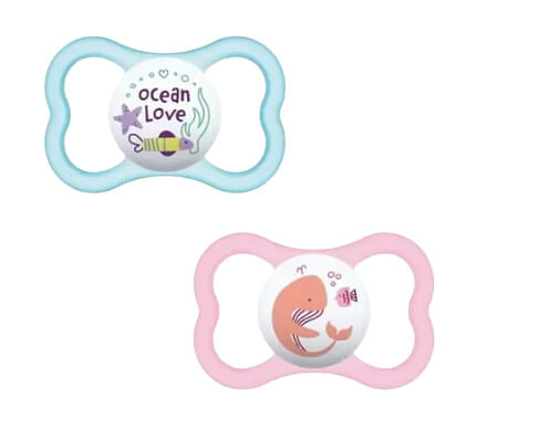 CHUPETA MAM  AIR 6+ MESES DUPLA # CH50322/2836 - MAM BEBE SAUDE