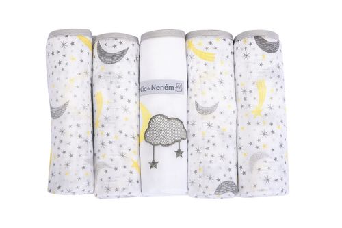 KIT FRALDA COM BAINHA - 5 UNIDADES # 3750 - MINASREY