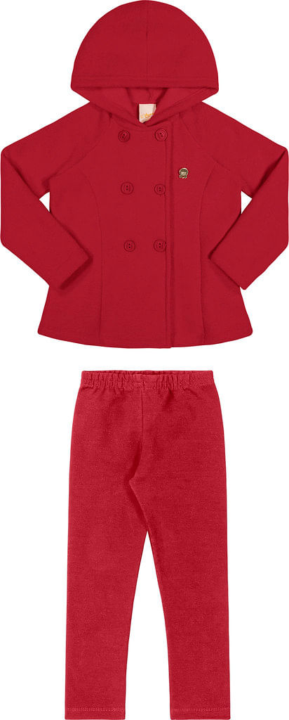 CONJUNTO INFANTIL - FEMININO - TAMANHO 1 AO 3 # 27740 - ANGERÔ