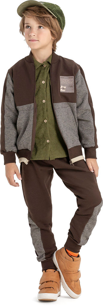 CONJUNTO JUVENIL - MASCULINO - TAMANHO 10 AO 14 # 28630 - ANGERÔ