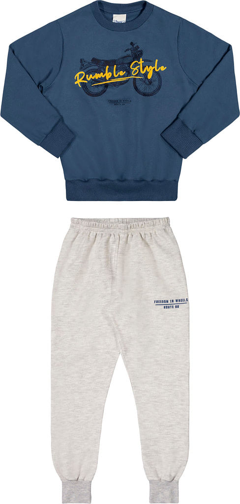CONJUNTO JUVENIL - MASCULINO - TAMANHO 10 AO 14 # 28632 - ANGERÔ