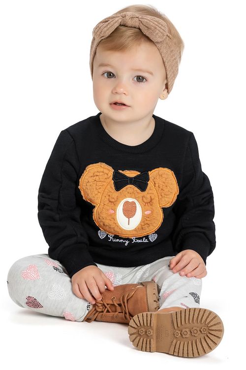 CONJUNTO INFANTIL - FEMININO - TAMANHO 1 AO 3 # 27726 - ANGERÔ