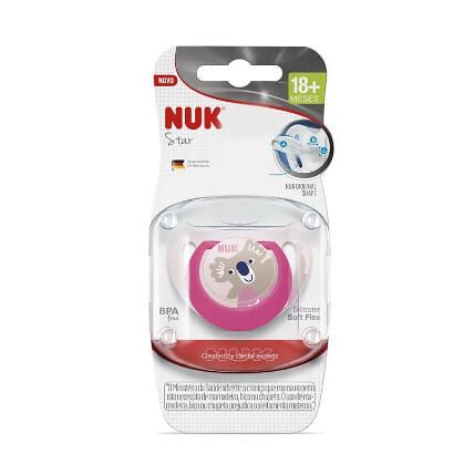 CHUPETA STAR - BICO DE SILICONE S3 # PA7344-3G - NUK