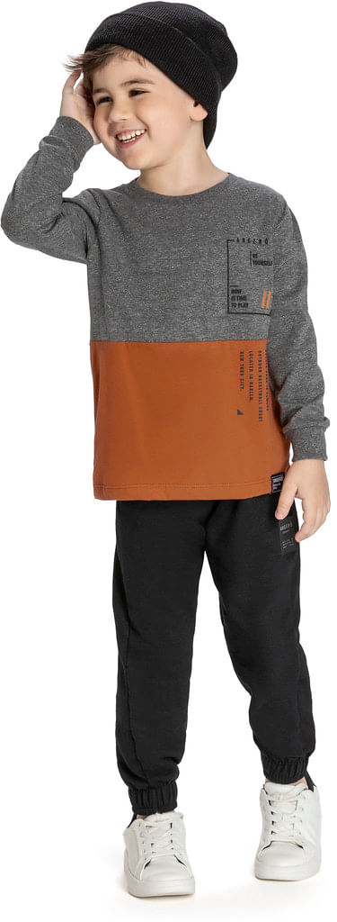 CAMISETA INFANTIL - MASCULINA - TAMANHO 4 AO 8 # 21415 - ANGERÔ