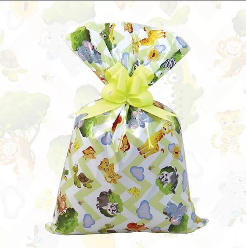 SAQUINHO PARA PRESENTE 30X45 COM 50 - SAFARI # 1200-238 - GALA PAIS & FILHOS