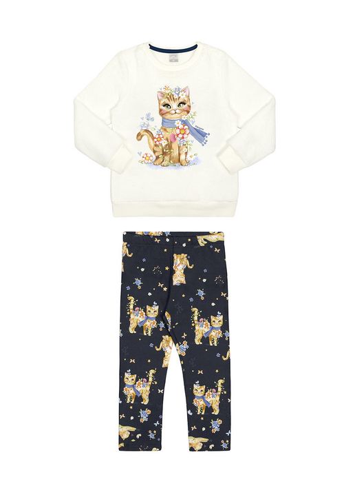 CONJUNTO INFANTIL - FEMININO - TAMANHO 2 AO 3 # 67920 - LUNENDER ALAKAZOO