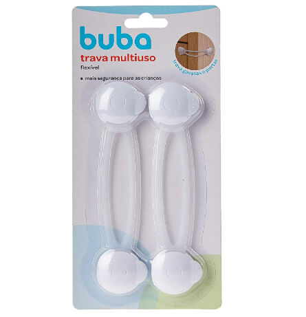 KIT TRAVA MULTIUSO FLEXIVEL COM 2 PEÇAS # 13919 - BUBA