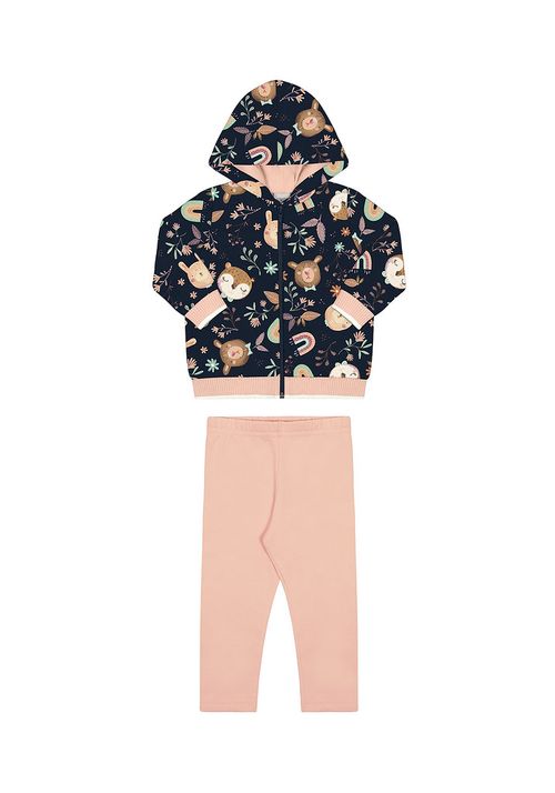 CONJUNTO INFANTIL - FEMININO - TAMANHO 2 AO 3 # 66105 - LUNENDER ALAKAZOO