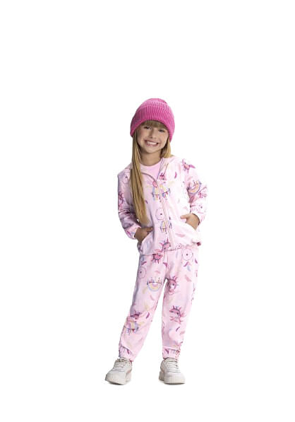 CONJUNTO INFANTIL - FEMININO -  TAMANHO 2 AO 3 # 67944 - LUNENDER ALAKAZOO
