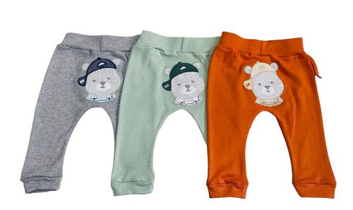 KIT CULOTE SARUEL SEM PÉ - 3 UNIDADES - TAMANHO RN AO G # 4413N - KORTE REKORTE