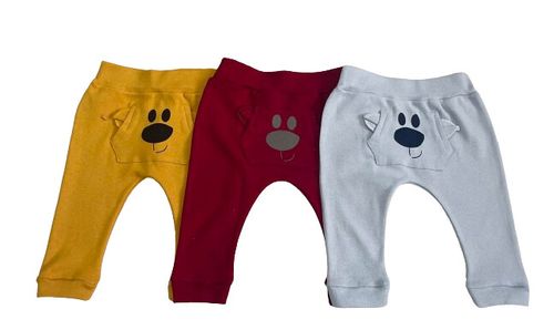 KIT CULOTE SARUEL SEM PÉ - 3 UNIDADES - TAMANHO RN AO G # 4423N - KORTE REKORTE