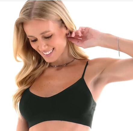 TOP SEM COSTURA - TAMANHO P AO GG # ZR0300001 - ZEE RUCCI