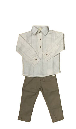 CONJUNTO INFANTIL - MASCULINO - TAMANHO 1 AO 3 # 8812 - ESTILO DE SER KIDS