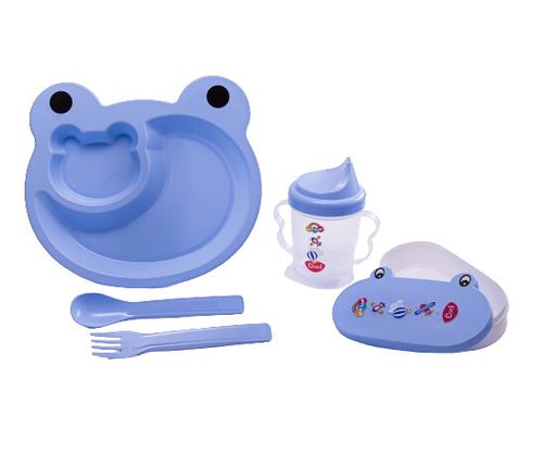 KIT REFEIÇÃO LUXO - 5 PEÇAS # 1251 - NEW BABY