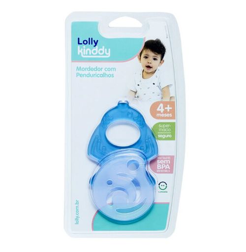 MORDEDOR PEIXE COM PENDURICALHOS # 7043-01-M - LOLLY BABY