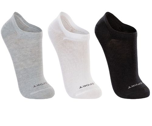 KIT MEIA INVISÍVEL - 3 PARES - TAMANHO 37 A 48 # 03170-089 - LUPO