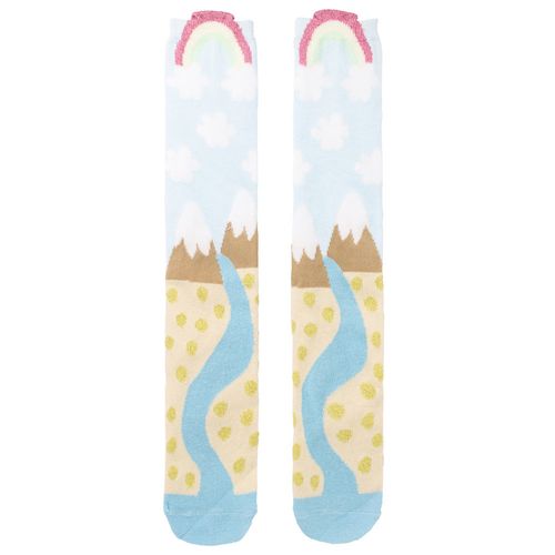 MEIA 3/4 DIVERTIDA LÚDICA  - FEMININO - TAMANHO 31 A 34 # 0300337 - PIMPOLHO