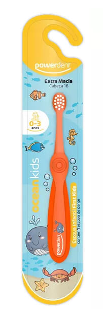 ESCOVA DE DENTES INFANTIL - OCEAN KIDS # 2721 - POWERDENT
