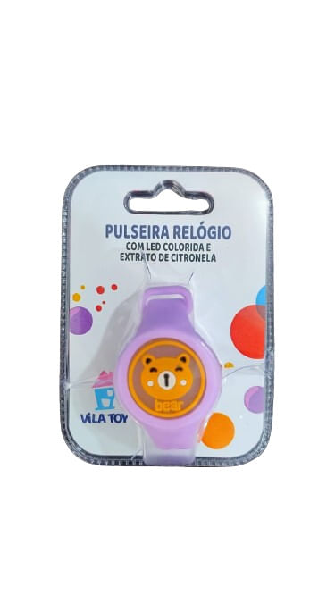 RELOGIO REPELENTE # 2451 - VILA TOY