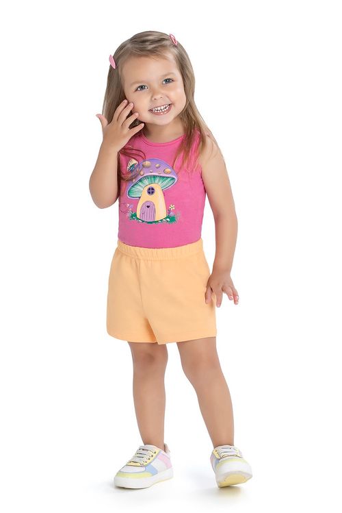 CONJUNTO INFANTIL - FEMININO - TAMANHO 1 AO 3 # 231967 - ELIAN