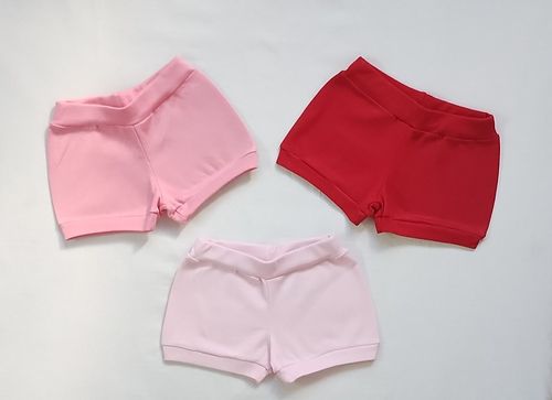 KIT SHORTS - 3 UNIDADES - TAMANHO P AO G # 03617 - BABY DUFY