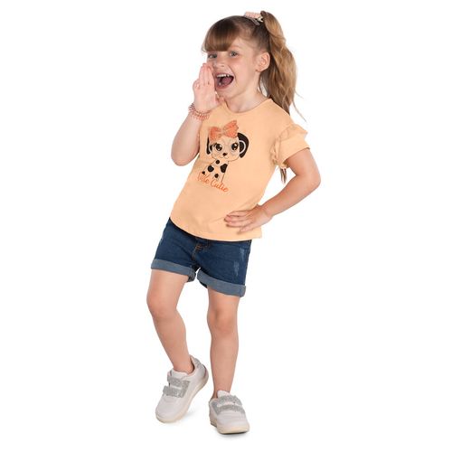 CAMISETA INFANTIL - FEMININA - TAMANHO 2 AO 3 # 1000218 - KYLY