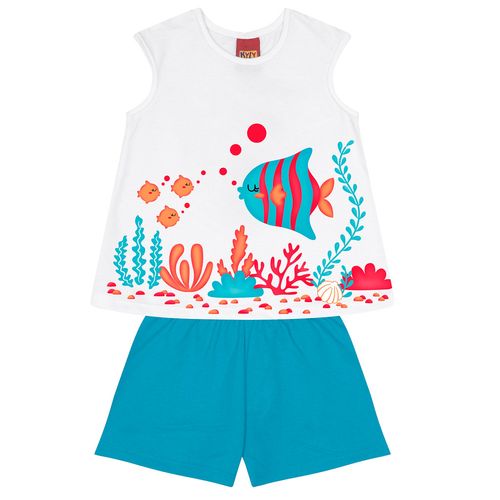 CONJUNTO INFANTIL - FEMININO - TAMANHO P AO G # 1000202 - KYLY