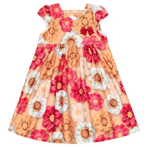 VESTIDO INFANTIL - TAMANHO 4 AO 8  # 1000199 - KYLY