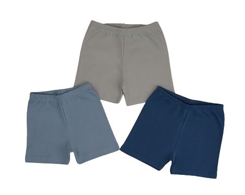 KIT SHORTS - 3 UNIDADES - TAMANHO P AO G # 03618 - BABY DUFY