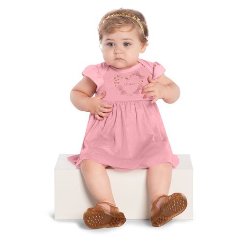 VESTIDO INFANTIL - TAMANHO 6 AOS 24 MESES # 1000466 - KYLY