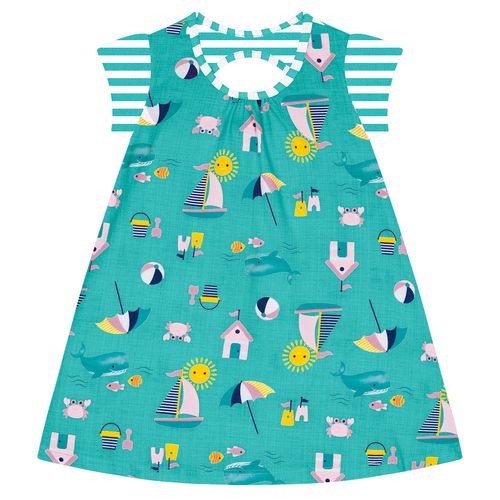 VESTIDO INFANTIL - FEMININO - TAMANHO P AO G #1000192- KYLY