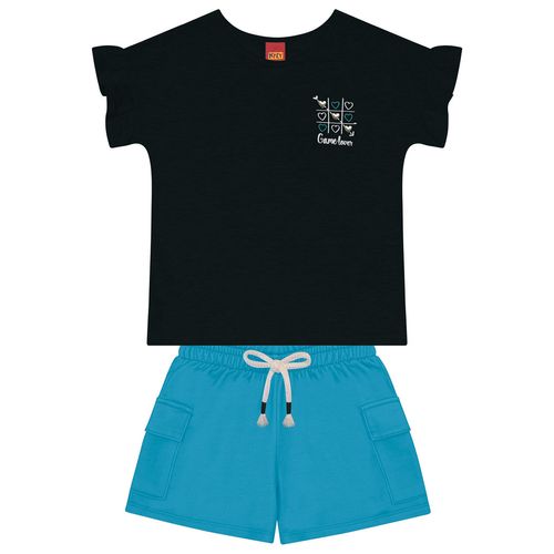 CONJUNTO INFANTIL - FEMININO - TAMANHO 4 AO 8 # 1000262 - KYLY