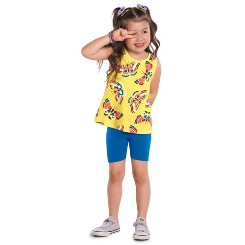 CONJUNTO INFANTIL - FEMININO - TAMANHO 4 AO 8 #1000230 - KYLY