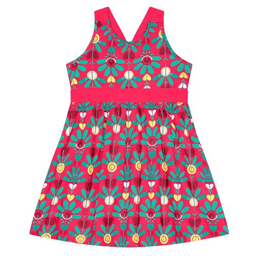 VESTIDO INFANTIL - TAMANHO 4 AO 8 # 1000478 - KYLY