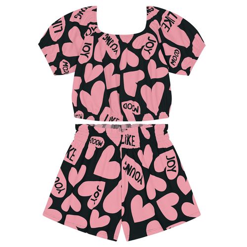 CONJUNTO INFANTIL - FEMININO - TAMANHO 10 AO 16 # 1000261 - KYLY
