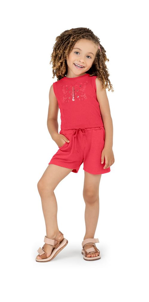 CONJUNTO INFANTIL - FEMININO - TAMANHO 4 AO 8 # 27805 - ANGERÔ