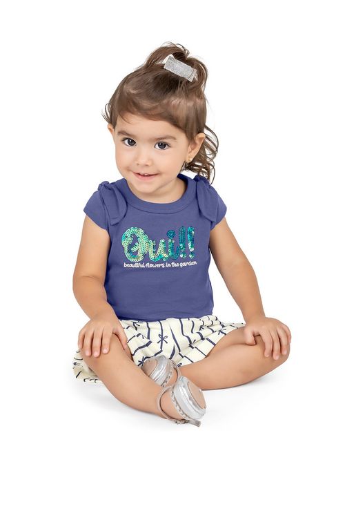 CONJUNTO INFANTIL - FEMININO - TAMANHO 1 AO 3 # 27792 - ANGERÔ