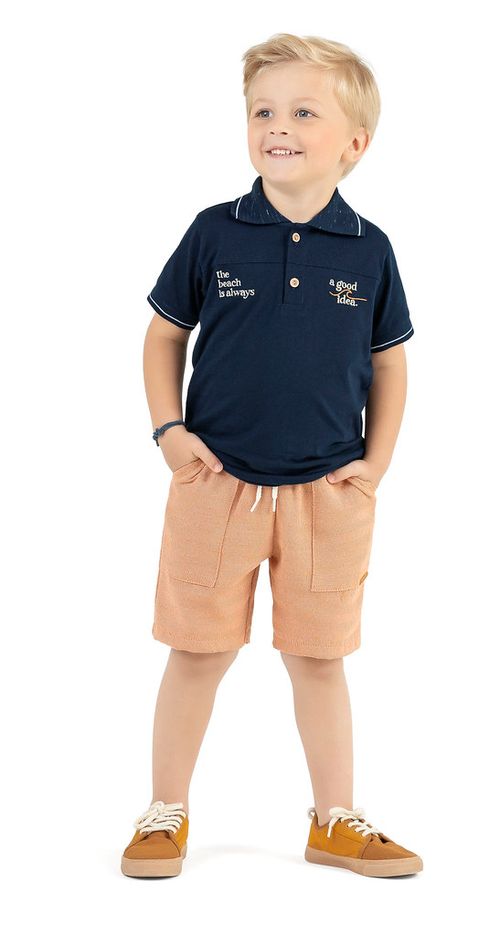 CONJUNTO INFANTIL - MASCULINO - TAMANHO 1 AO 3 # 28647 - ANGERÔ