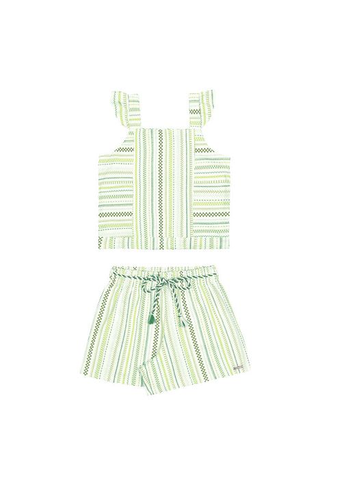 CONJUNTO INFANTIL FEMININO  4 AO 10 # 37372 - LUNENDER ALAKAZOO
