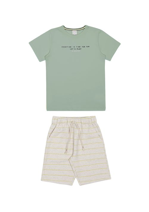 CONJUNTO MASCULINO 4 AO 10 # 39438 - LUNENDER ALAKAZOO