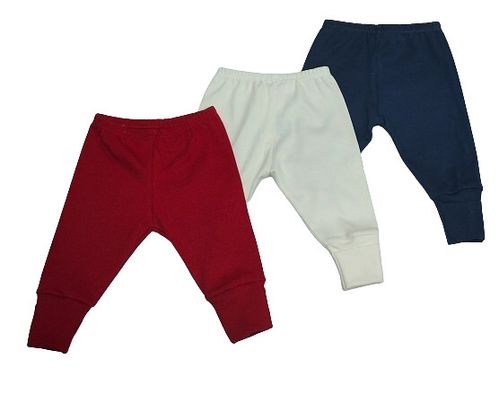 KIT CULOTE PÉ REVERSÍVEL- 3 UNIDADES - TAMANHO RN AO G # 433318 - BABY BEST
