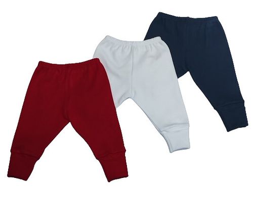 KIT CULOTE PÉ REVERSÍVEL- 3 UNIDADES - TAMANHO RN AO G #  433295 - BABY BEST