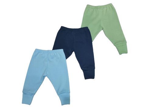 KIT CULOTE PÉ REVERSÍVEL- 3 UNIDADES - TAMANHO RN AO G # 431313 - BABY BEST