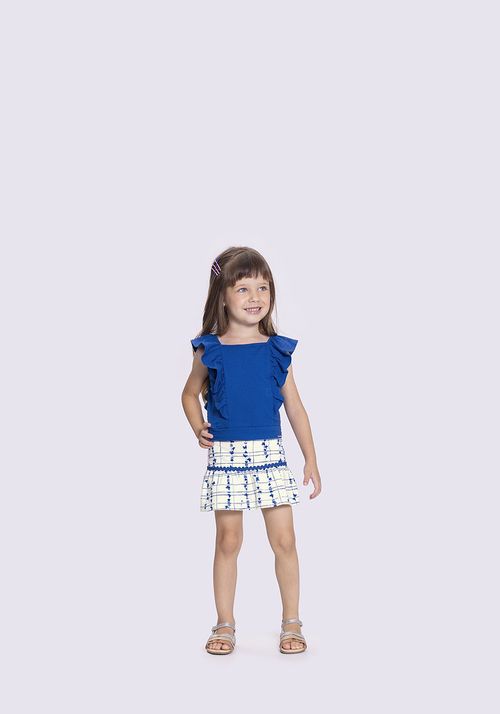 CONJUNTO FEMININO 4 AO 10 # 37600 - LUNENDER ALAKAZOO
